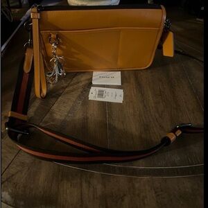 Coach Orange Crossbody Bag